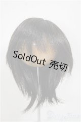 9-10inchウィッグ/ショート/インチ　BJD　MJD　ドール用 A-25-08-13-384-YB-ZA