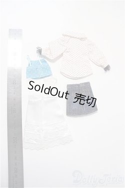 画像2: プーリップ/OFセット:バラ ワンピース+ブラウス+キャミトップ+デニムスカート Y-25-01-29-125-YB-ZY