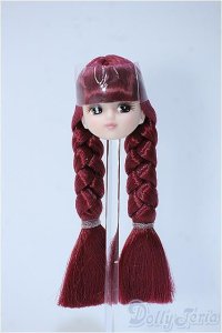 リカちゃん/キャッスル:お人形教室スペシャルリカちゃんヘッドのみ お下げ&三つ編み系 Y-25-06-04-221-YB-ZY