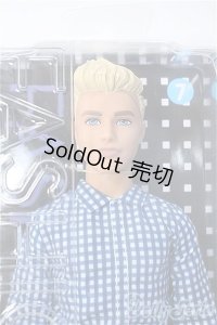 Barbie/Ken FASHIONISTAS 日本版 FNH39 ブルーチェック PREPPY CHECK/BJD　球体関節人形 A-25-06-25-548-YB-ZA