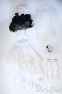 SD13GIRL/OF:ドレス衣装セット(DollHeart製) Y-25-01-22-034-YB-ZY