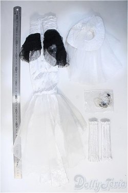 画像2: SD13GIRL/OF:ドレス衣装セット(DollHeart製) Y-25-01-22-034-YB-ZY