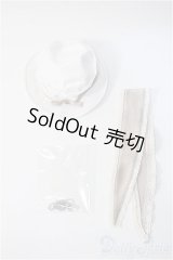 SD/OF:小物セット(帽子、ストール、チェーン) Y-25-02-12-277-YB-ZY