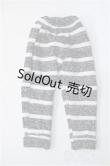 40ｃｍ/OF:ボーダースウェットパンツ Y-25-03-12-028-NY-ZY