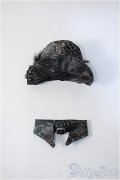 SDM/OF：スネーク柄ハット＆つけ襟 Y-25-02-12-274-NY-ZY