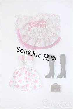 画像1: リカちゃん/OF バラ衣装セット(TAKARATOMYタグ付有) Y-24-10-02-007-YB-ZY