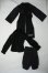 画像1: MSD/衣装セット:ロングテールショートジャケット+ショートパンツ+ブラウス(pure black Gothic Labo様) Y-24-04-03-019-YB-ZY (1)