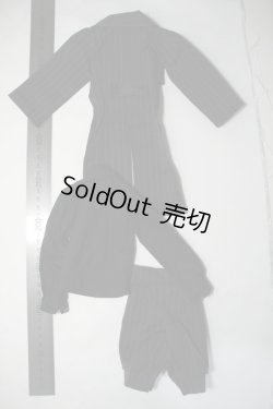 画像2: MSD/衣装セット:ロングテールショートジャケット+ショートパンツ+ブラウス(pure black Gothic Labo様) Y-24-04-03-019-YB-ZY