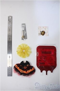 画像2: オビツ11/衣装 ハロウィーンドレスセット(えりお様) Y-25-05-28-208-YB-ZY