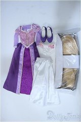 SDGr/OF:VOLKS製ラプンツェルデフォルト衣装&ウィッグ/1/3　60ｃｍ　BJD　MJD　衣装　ドール用 A-25-03-12-433-KD-ZA