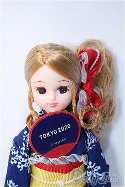 画像1: リカちゃん/東京2020オリンピックエンブレム 浴衣 本体 Y-25-02-26-268-YD-ZY