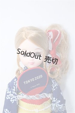 画像1: リカちゃん/東京2020オリンピックエンブレム 浴衣 本体 Y-25-02-26-268-YD-ZY