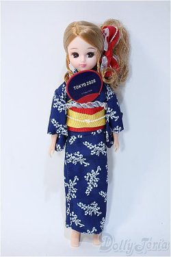 画像2: リカちゃん/東京2020オリンピックエンブレム 浴衣 本体 Y-25-02-26-268-YD-ZY