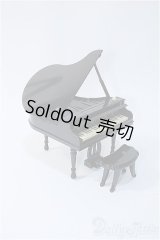 1/6.12ドールサイズ/グランドピアノ(オルゴール) Y-25-01-01-008-YD-ZY