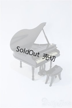 画像1: 1/6.12ドールサイズ/グランドピアノ(オルゴール) Y-25-01-01-008-YD-ZY