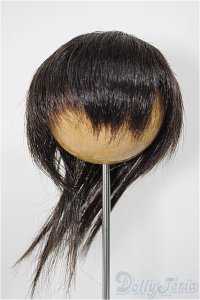 8-9inch/ウィッグ/インチ　BJD　MJD　ドール用 A-25-08-20-195-YD-ZA
