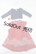 MSD/よそゆきワンピセット(ダークレッド)・ミニ Y-26-03-04-271-YD-ZY