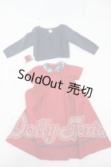 MSD/よそゆきワンピセット(ダークレッド)・ミニ Y-26-03-04-271-YD-ZY