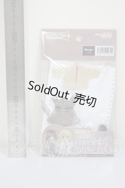 画像2: ねんどろいどどーる/OF: おようふくセット キャンパスコーデ:Girl(ベージュ) A-26-02-18-328-TN-ZA