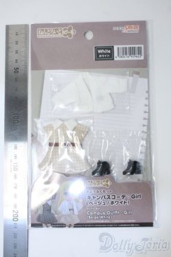 画像2: ねんどろいどどーる/OF: おようふくセット キャンパスコーデ:Girl(ホワイト) Y-25-04-30-066-TN-ZY