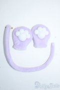 DD/OF:Decoration Box様製 肉球ミトン＆しっぽ セット Y-25-07-30-117-YD-ZY