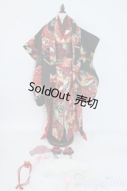 画像1: MSD/OF:着物セット:緋色の月蝕製 Y-25-08-13-173-YD-ZY