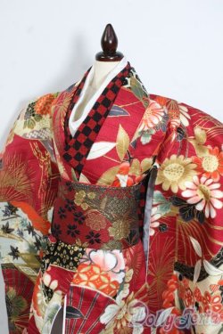 画像3: MSD/OF:着物セット:緋色の月蝕製 Y-25-08-13-173-YD-ZY