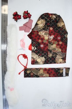 画像7: MSD/OF:着物セット:緋色の月蝕製 Y-25-08-13-173-YD-ZY