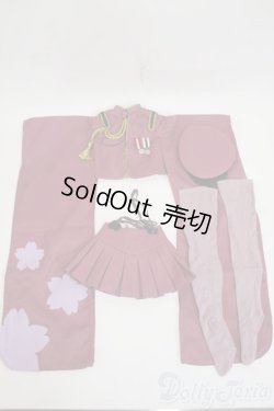 画像1: DD/OF:初音ミク千本桜ドレスセット(壱ノ桜・桜花) Y-26-01-28-247-TN-ZY