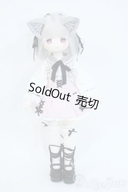 画像2: tiny fox1/6/ 猫耳量産型女子 白猫 Y-25-10-01-132-YD-ZY