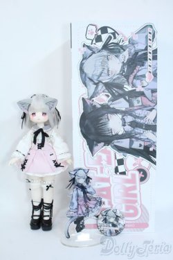 画像4: tiny fox1/6/ 猫耳量産型女子 白猫 Y-25-10-01-132-YD-ZY