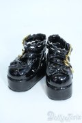MDD/OF エナメルストラップ厚底シューズ(あーすりっと工房様Earthlit Moon) Y-25-10-15-011-YD-ZY