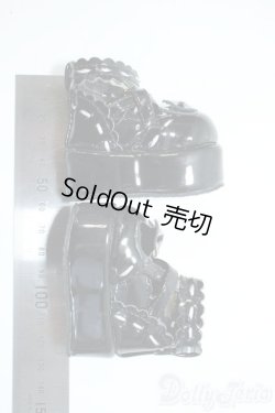 画像3: MDD/OF エナメルストラップ厚底シューズ(あーすりっと工房様Earthlit Moon) Y-25-10-15-011-YD-ZY