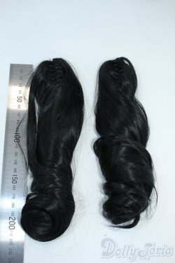 画像2: 8-9inch/ツインテールバンスクリップ(25cm) Y-25-11-19-022-YD-ZY