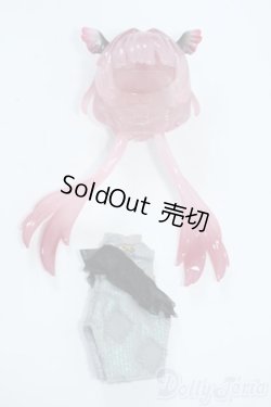 画像1: ADOU(アドゥー)＆ALU(アリュー)：龍と出会い夢　赤兎　ヘアパーツ＆衣装 Y-25-11-05-158-TN-ZY