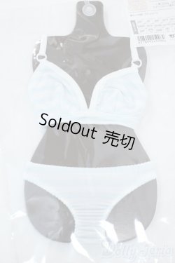 画像1: DD/OF:下着　ブラ＆ショーツセット（青ボーダー）VOLKS Y-25-11-12-050-YD-ZY