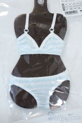 DD/OF:下着　ブラ＆ショーツセット（青ボーダー）VOLKS Y-25-11-12-049-YD-ZY