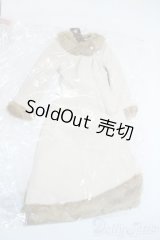 SD16/OF:ファー付きフレアコート(ボークス)ベージュ Y-25-11-12-150-YD-ZY