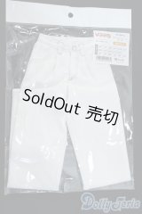 DD/OF:002　タックワイドジーンズ（白）・DD　ブイジーンズ Y-25-11-12-061-YD-ZY