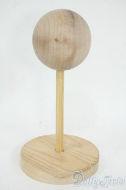 画像1: 8-9inch/ウィッグスタンド 木製 Y-25-12-03-137-YD-ZY