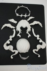 ルナに捧ぐ 未塗装　ヘアパーツ Y-25-12-10-162-YD-ZY