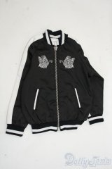 SD13/OF エンブロイダリースカジャン(萩と蝶) Y-25-12-17-122-YD-ZY