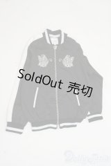 SD13/OF エンブロイダリースカジャン(萩と蝶) Y-25-12-17-122-YD-ZY