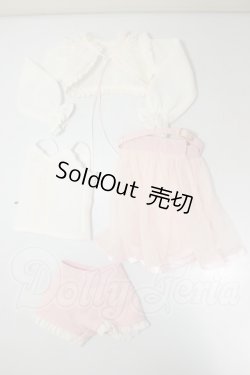 画像1: SDM＆MSD/OF:ガーリースカラップコーデ・ミニ A-26-08-10-377-WA-ZA