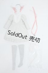 ruruko/OF:グレーキャットワンピースセット Y-26-01-04-148-YD-ZY