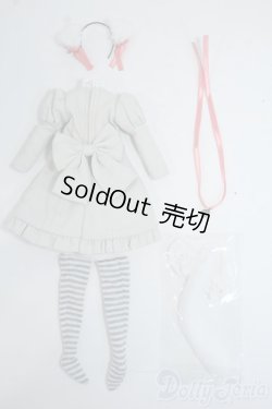 画像2: ruruko/OF:グレーキャットワンピースセット Y-26-01-04-148-YD-ZY