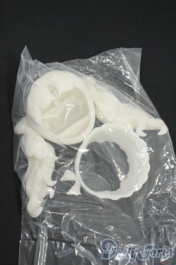 画像1: Ｈappy Engine/ルルリン物語:古兎狸 未塗装ヘアパーツ Y-26-01-14-104-YD-ZY