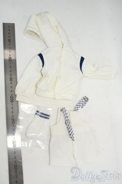 画像2: SDM＆MSD/OF:ホワイト x チェックサロペットセット Y-26-01-14-177-YD-ZY