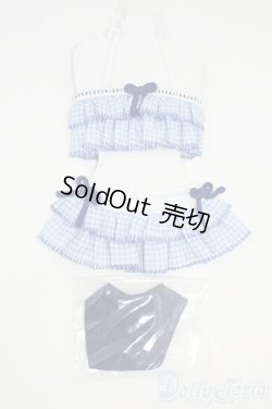 画像1: azone/OF:45ギンガムチェックフリルビキニset Y-26-01-14-165-YD-ZY