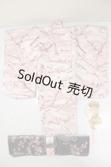SDM＆MSD/OF:DOLK SELECT 振袖和服:桃紅 A-26-06-29-259-WT-ZA
